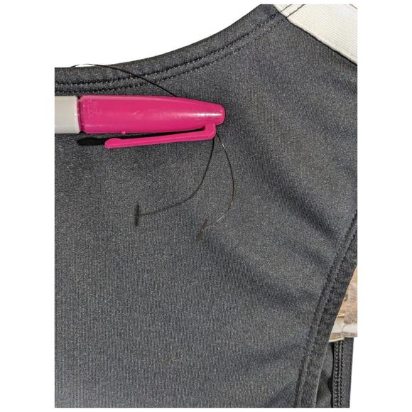 Nike Tank Top Sleeveless Shirt Muscle Gym Running Top Black Mens Size L Large - Picture 5 of 10